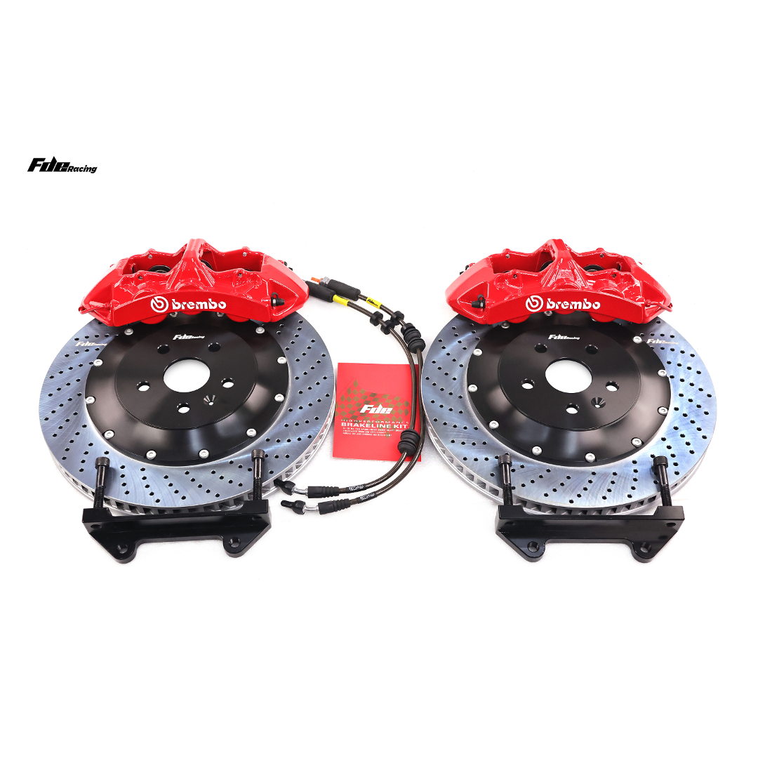 Front 6-Piston Brake Caliper Set – For 18"+ Wheels