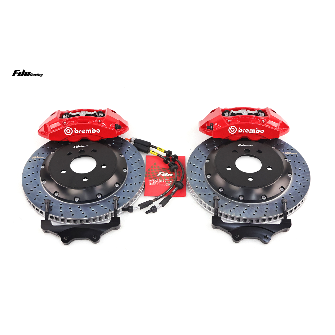 Complete 4-Piston Rear Brake Kit – Fits 18"+ Wheels